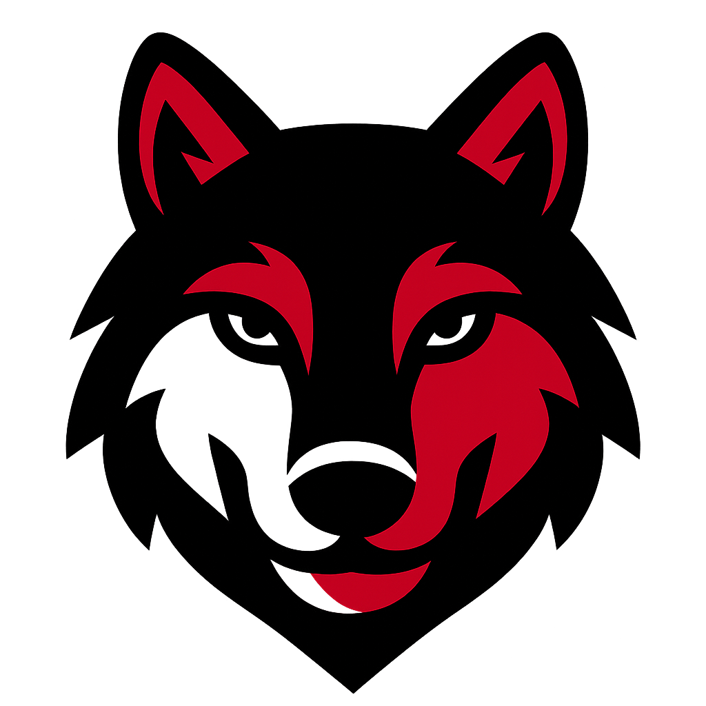 Fierce Wolf Vector Logo